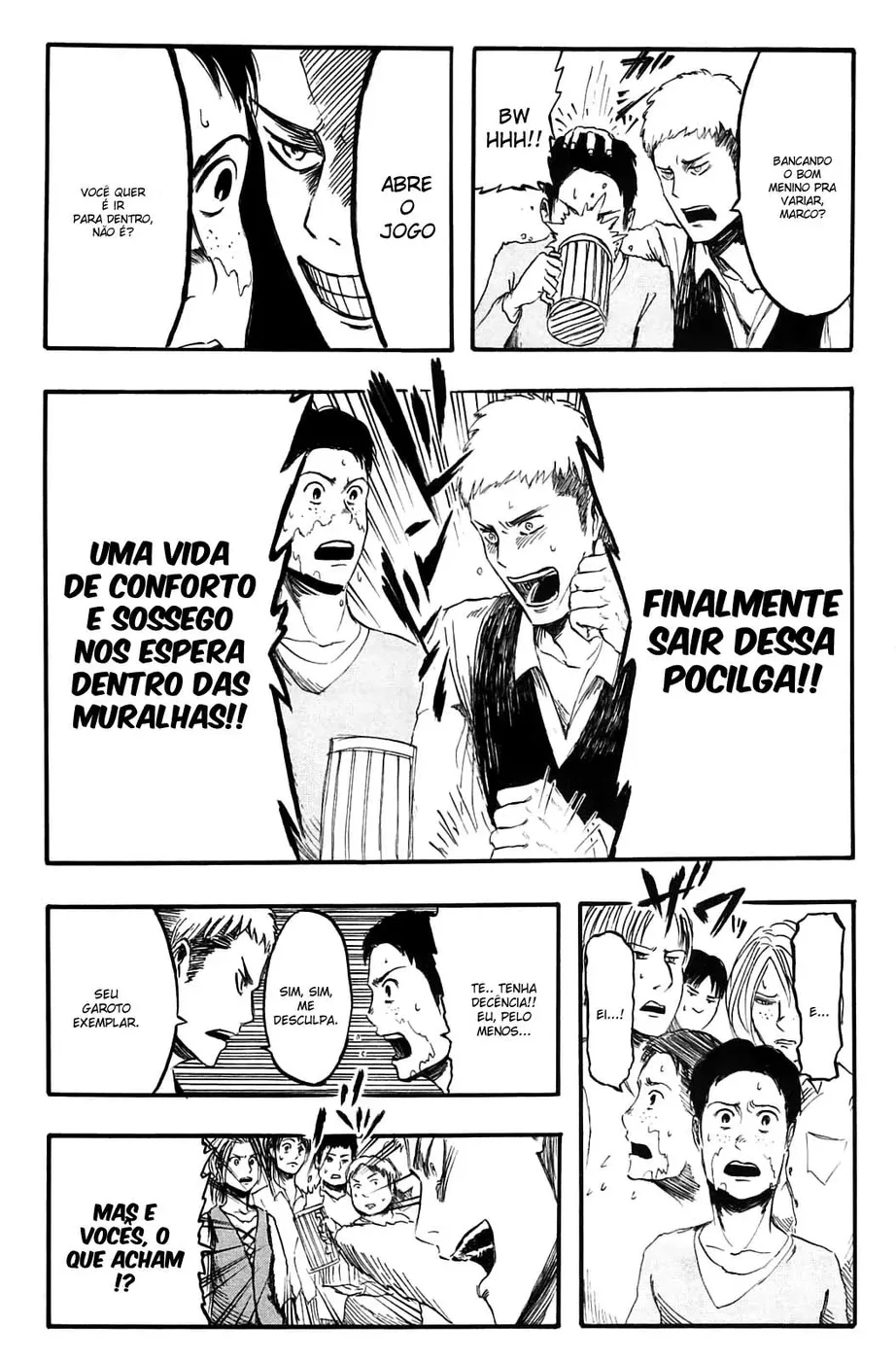 Read Attack on Titan BR Manga Online