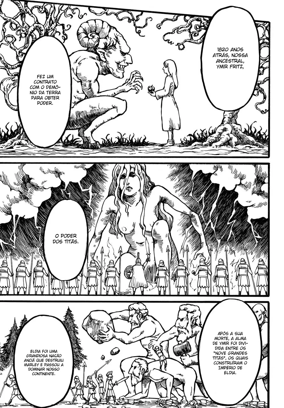 Read Attack on Titan BR Manga Online