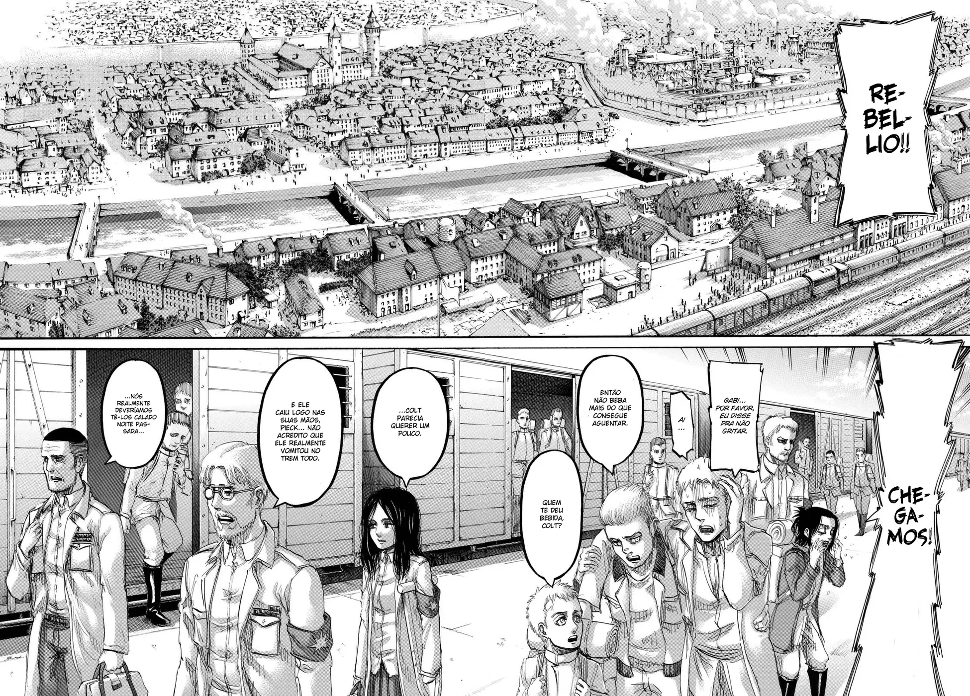 Read Attack on Titan BR Manga Online