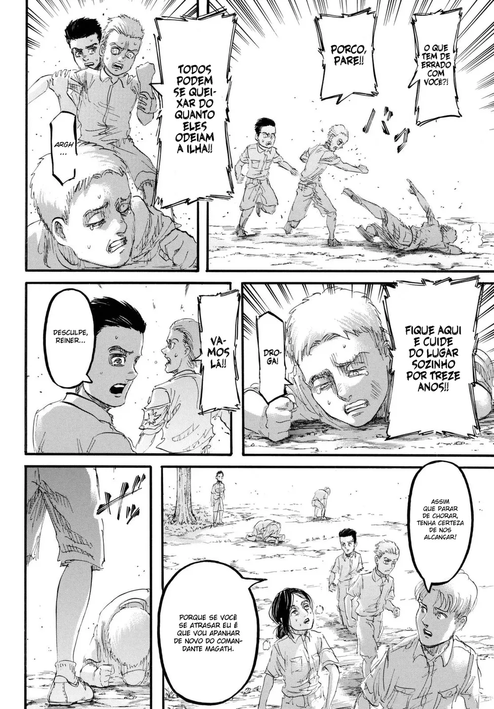 Read Attack on Titan BR Manga Online
