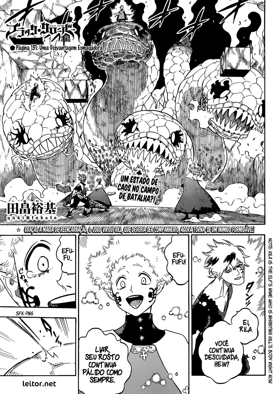 Read Black Clover BR Manga Online