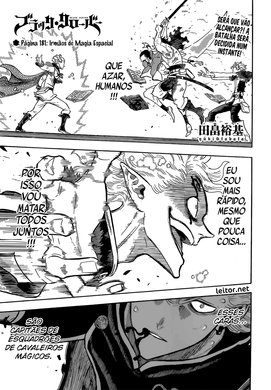 Read Black Clover BR Manga Online