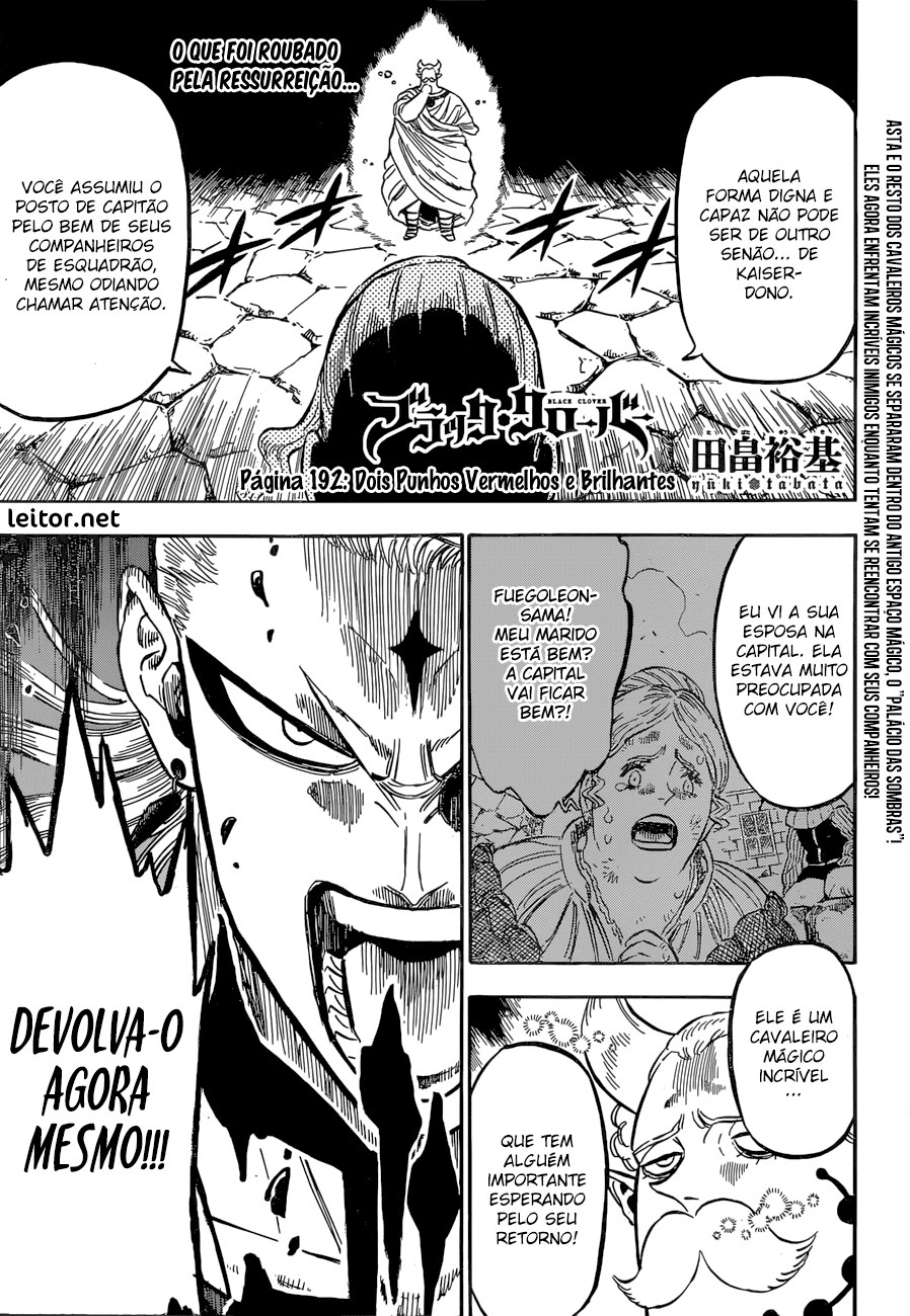 Read Black Clover BR Manga Online