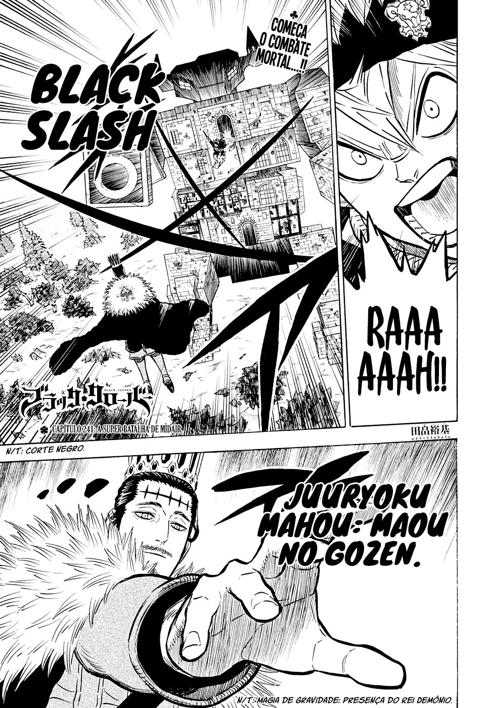 Read Black Clover BR Manga Online