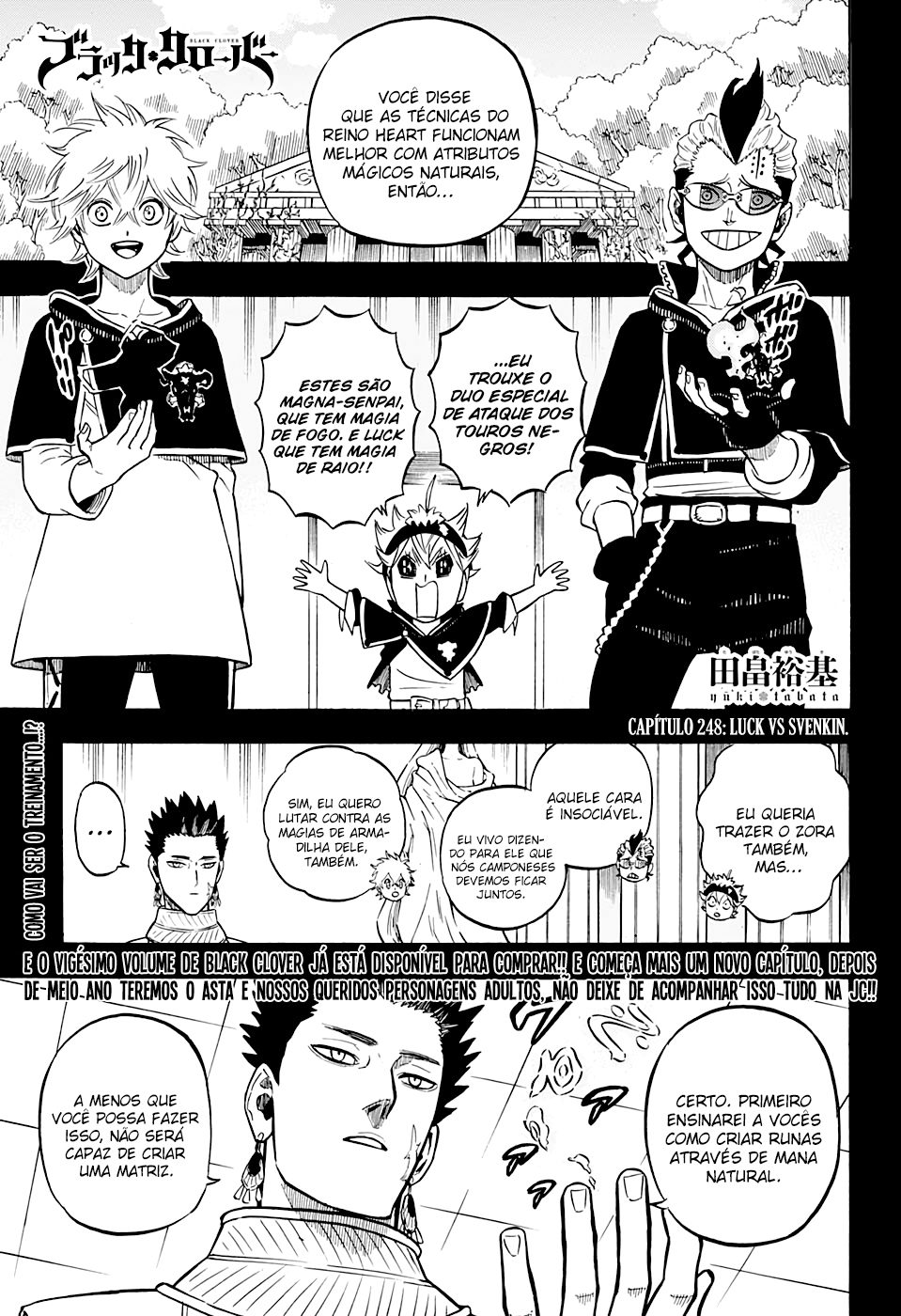 Read Black Clover BR Manga Online