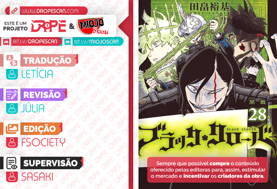 Read Black Clover BR Manga Online