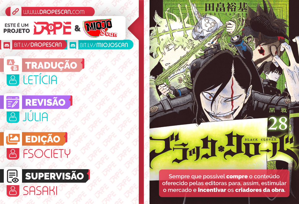 Read Black Clover BR Manga Online