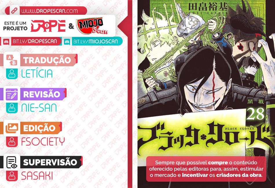 Read Black Clover BR Manga Online