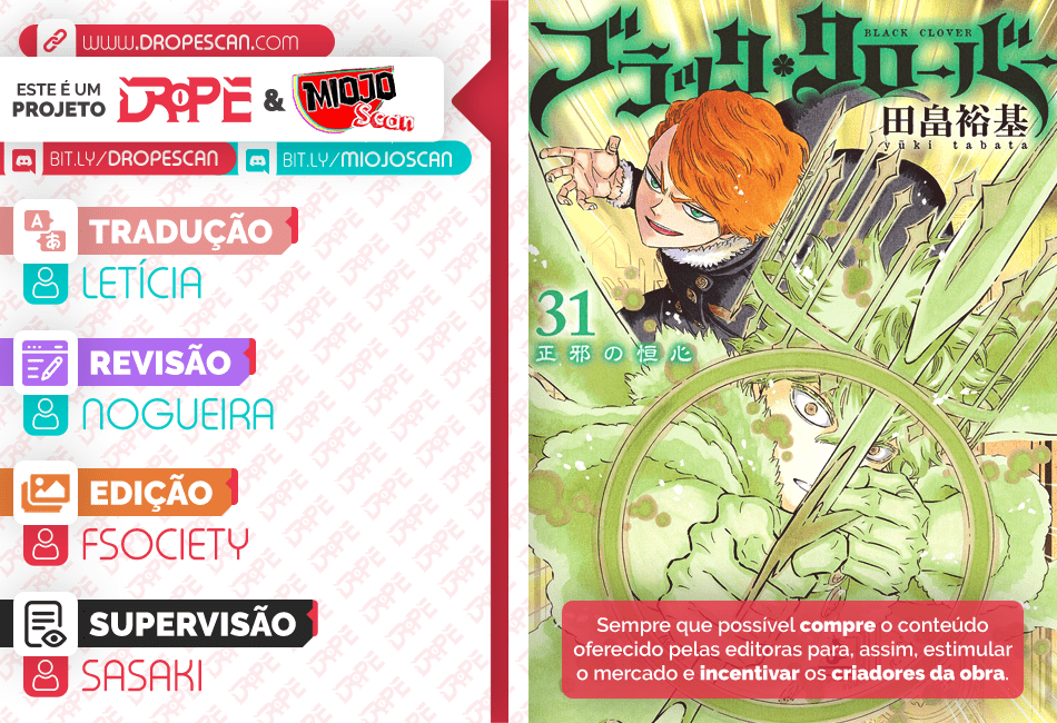 Read Black Clover BR Manga Online