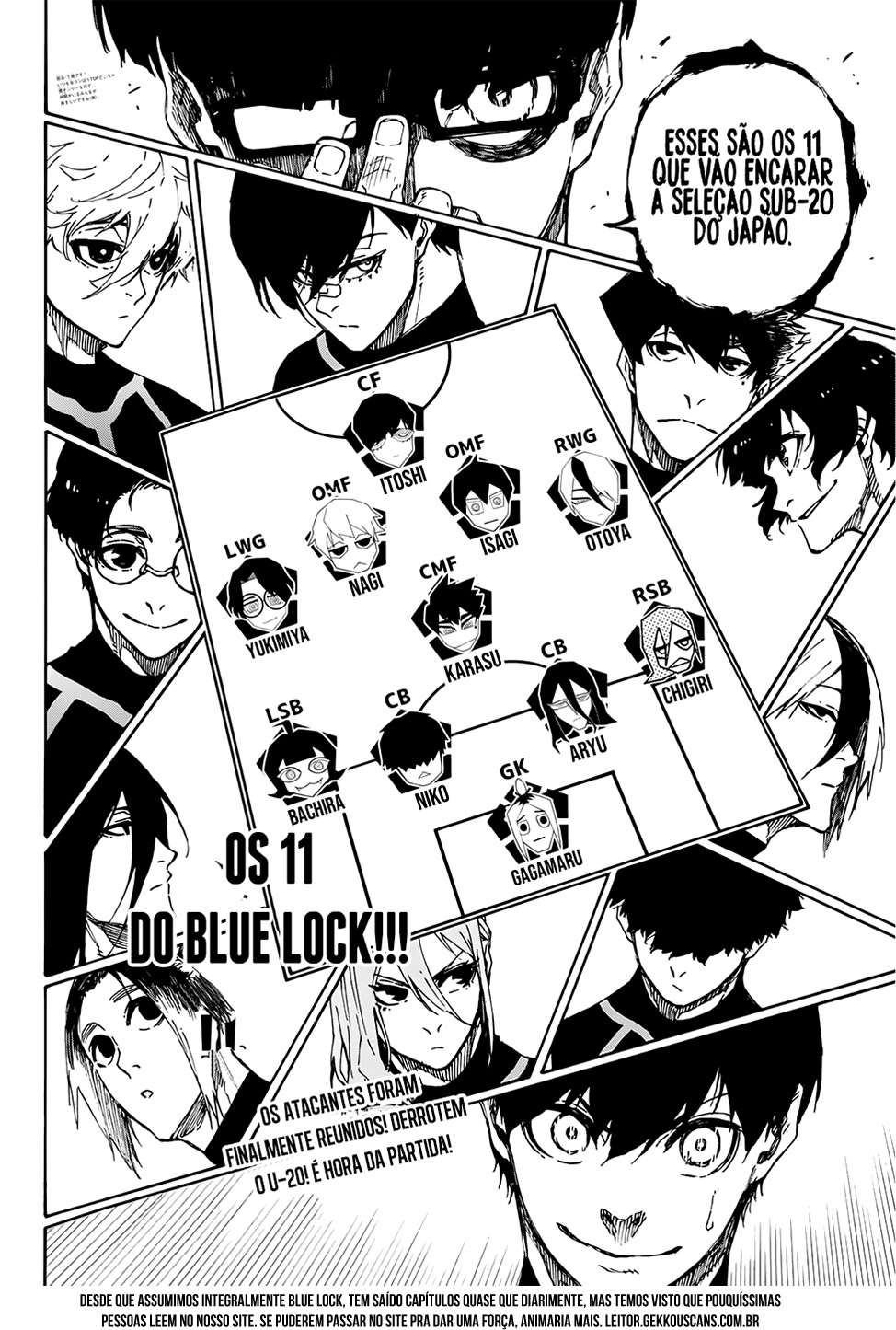 Read Blue Lock BR Manga Online