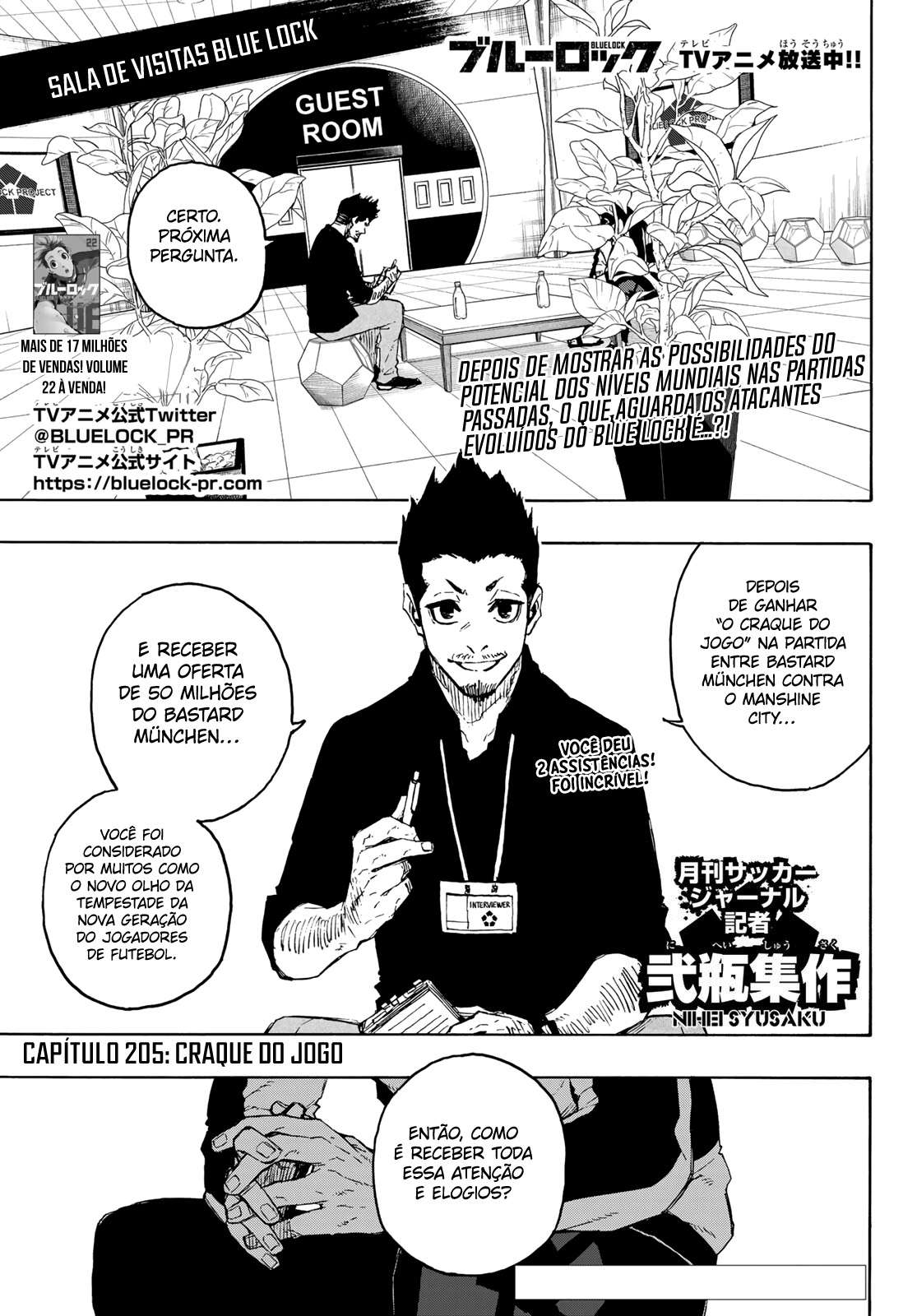 Read Blue Lock BR Manga Online