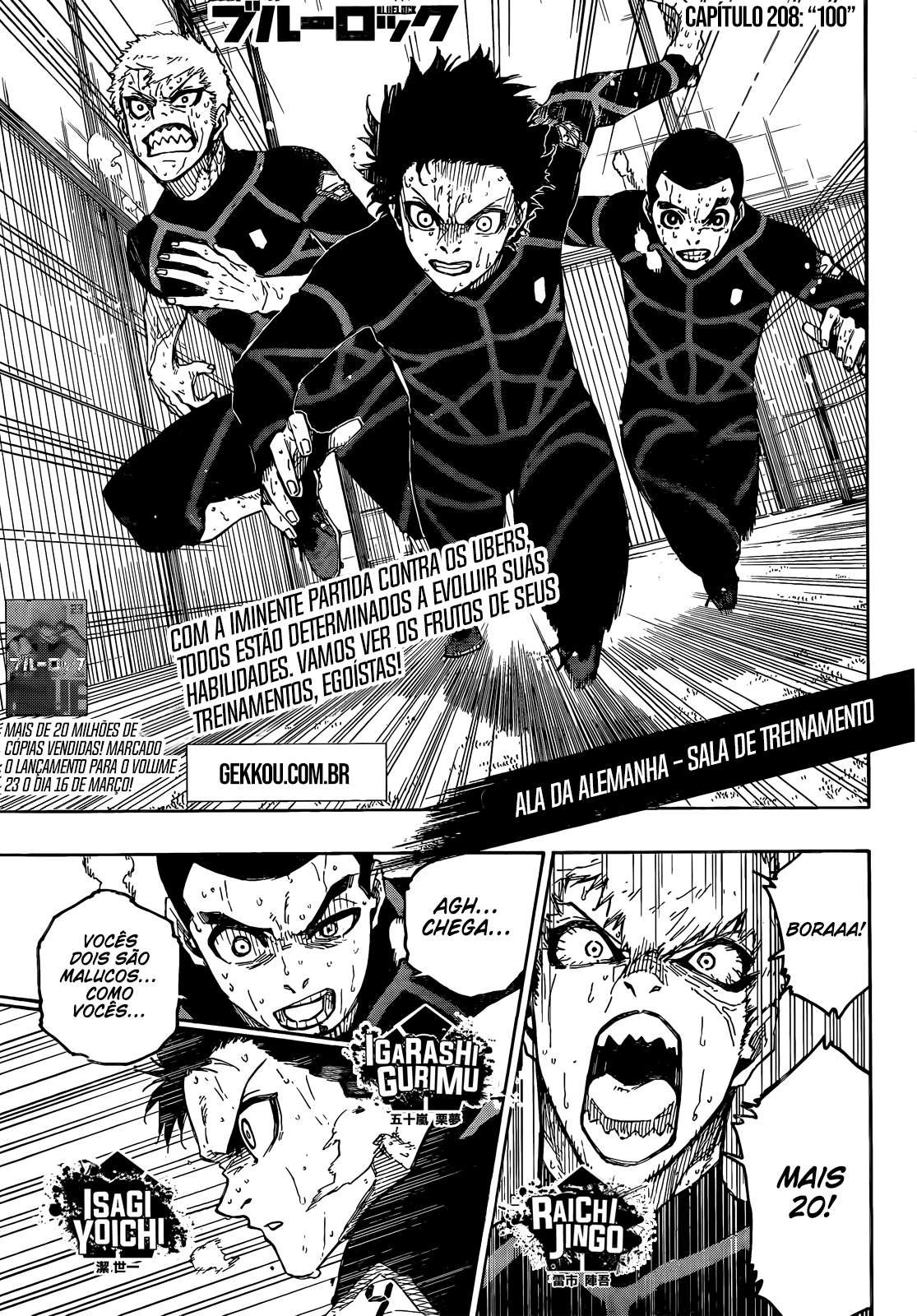 Read Blue Lock BR Manga Online