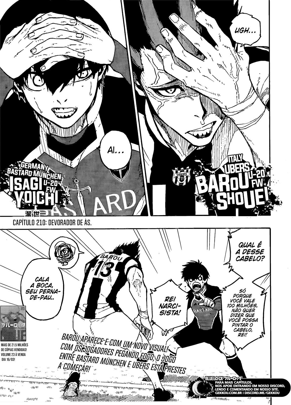 Read Blue Lock BR Manga Online