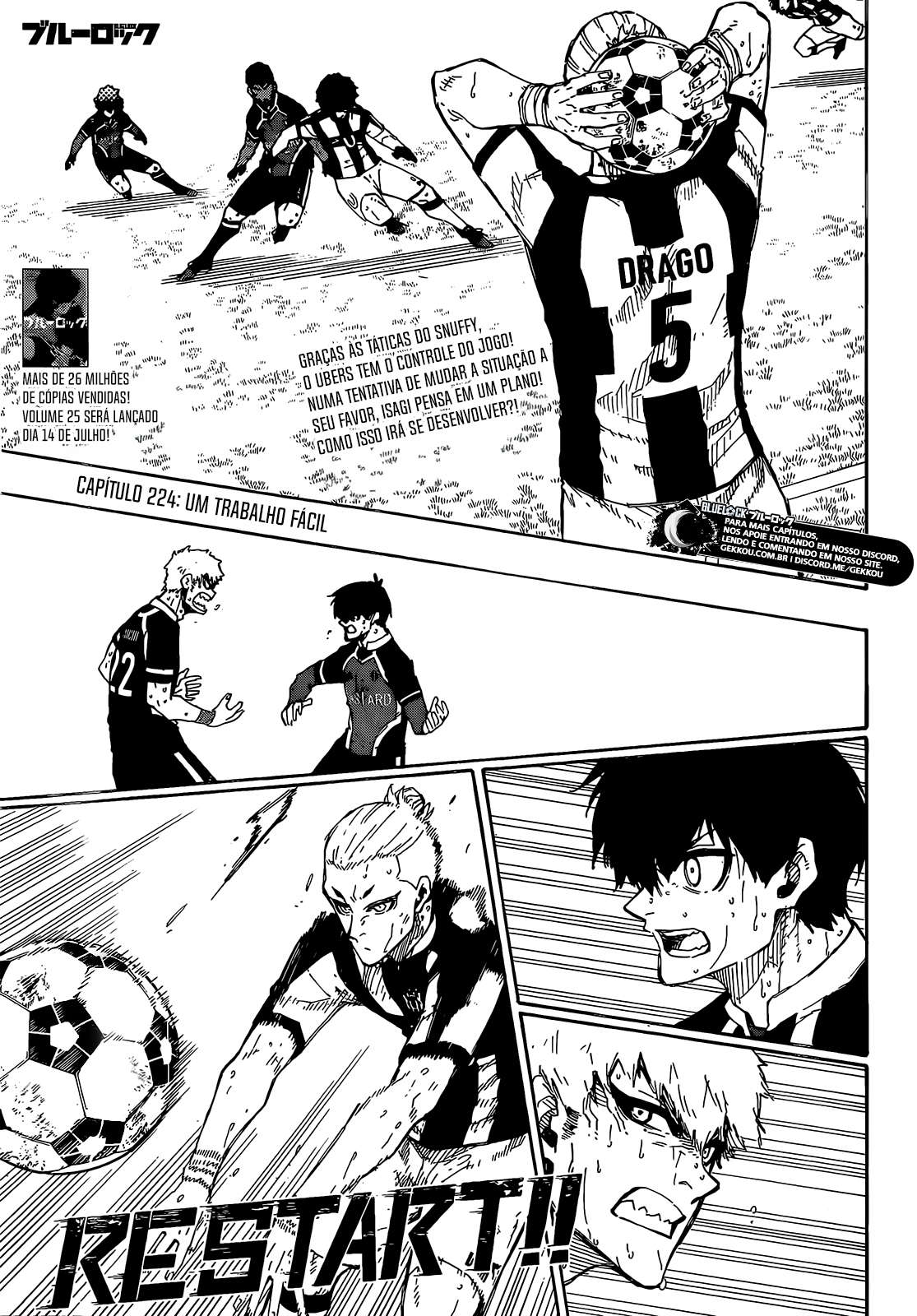 Read Blue Lock BR Manga Online