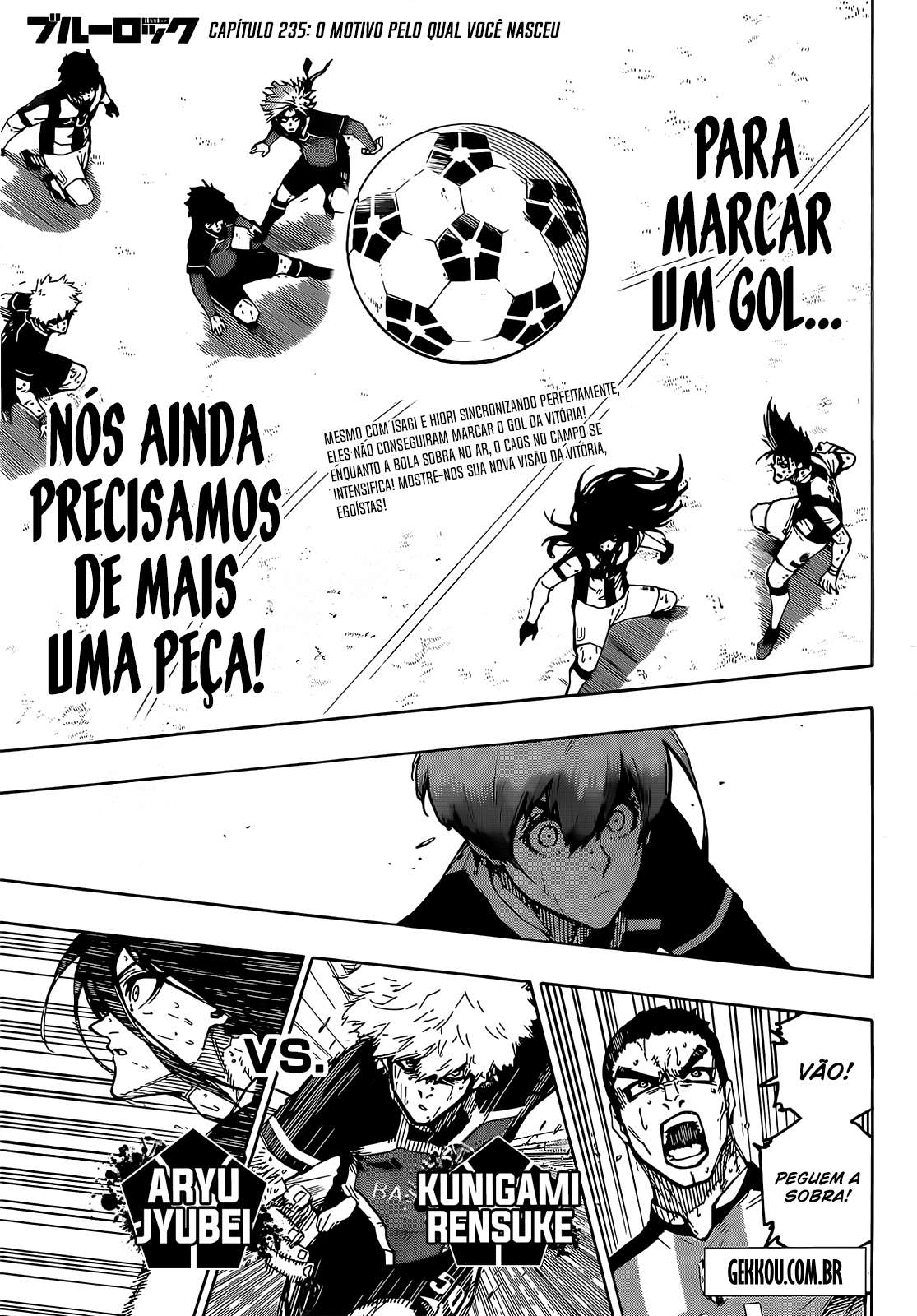 Read Blue Lock BR Manga Online