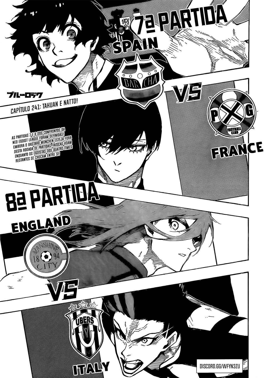 Read Blue Lock BR Manga Online