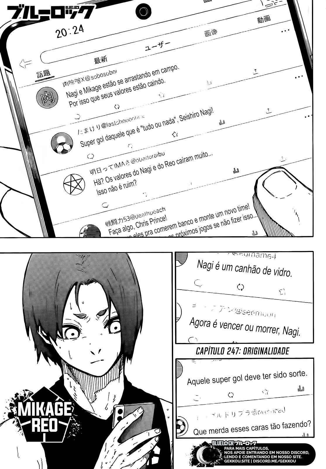 Read Blue Lock BR Manga Online