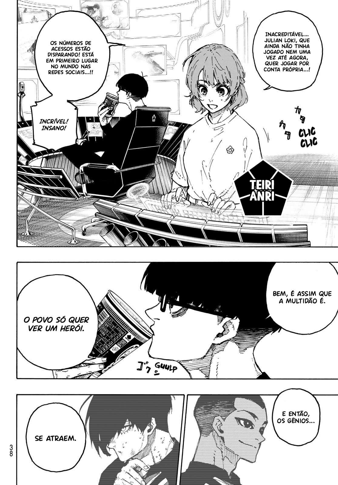 Read Blue Lock BR Manga Online