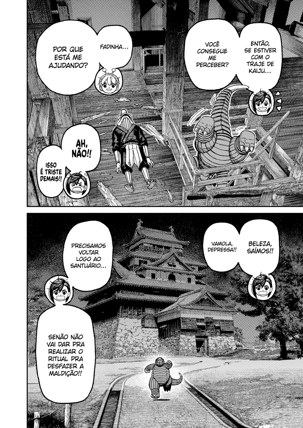 Read Dandadan BR Manga Online