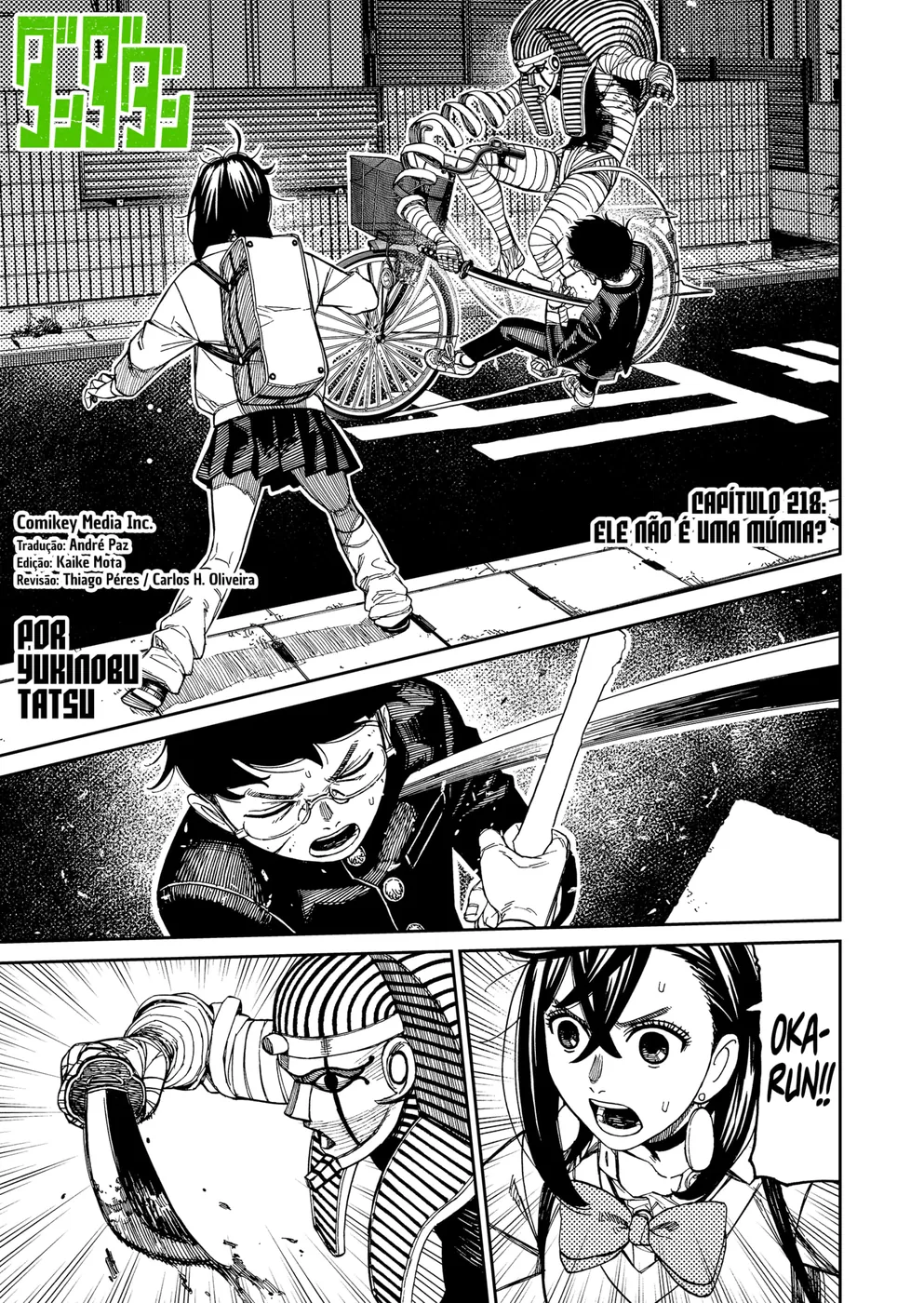Read Dandadan BR Manga Online