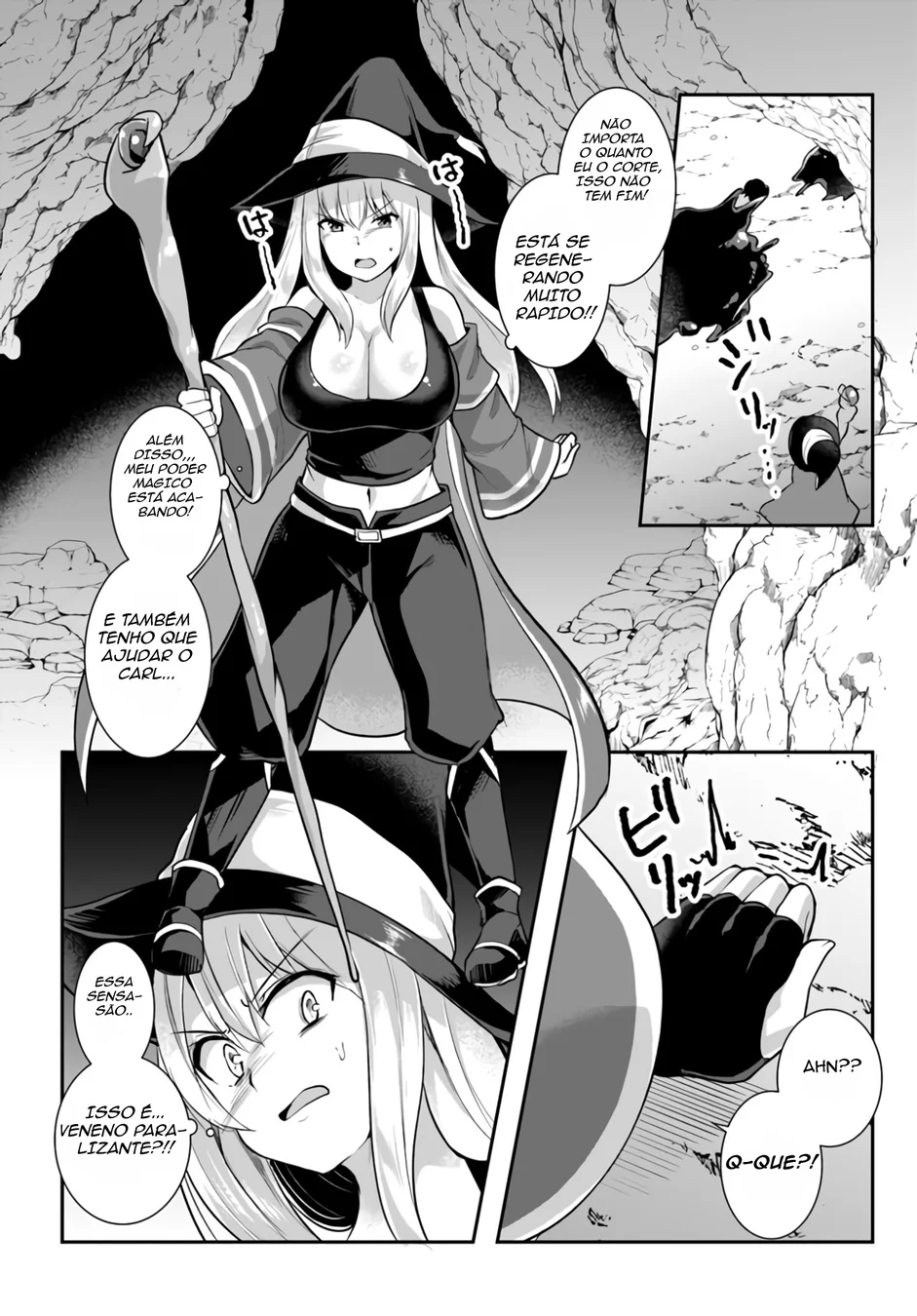 Read Inside the Tentacle Cave BR Manga Online