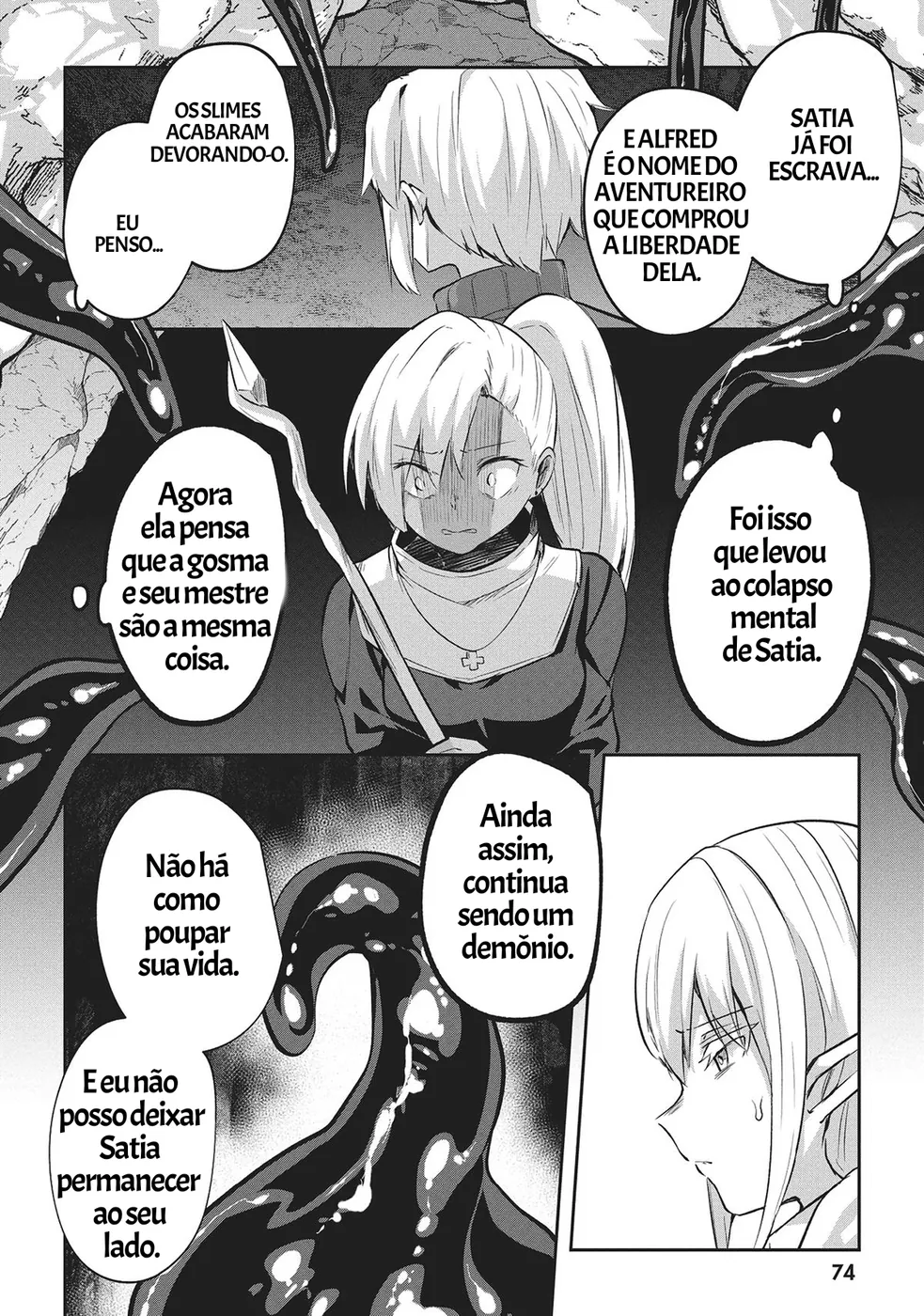 Read Inside the Tentacle Cave BR Manga Online