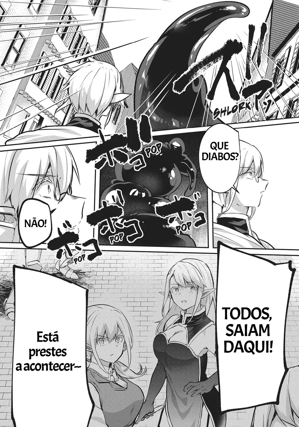 Read Inside the Tentacle Cave BR Manga Online