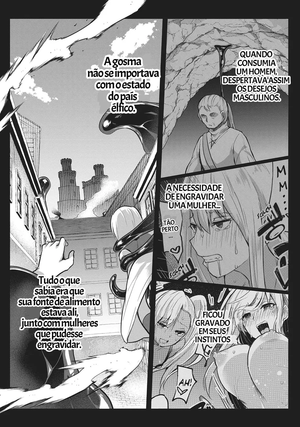 Read Inside the Tentacle Cave BR Manga Online