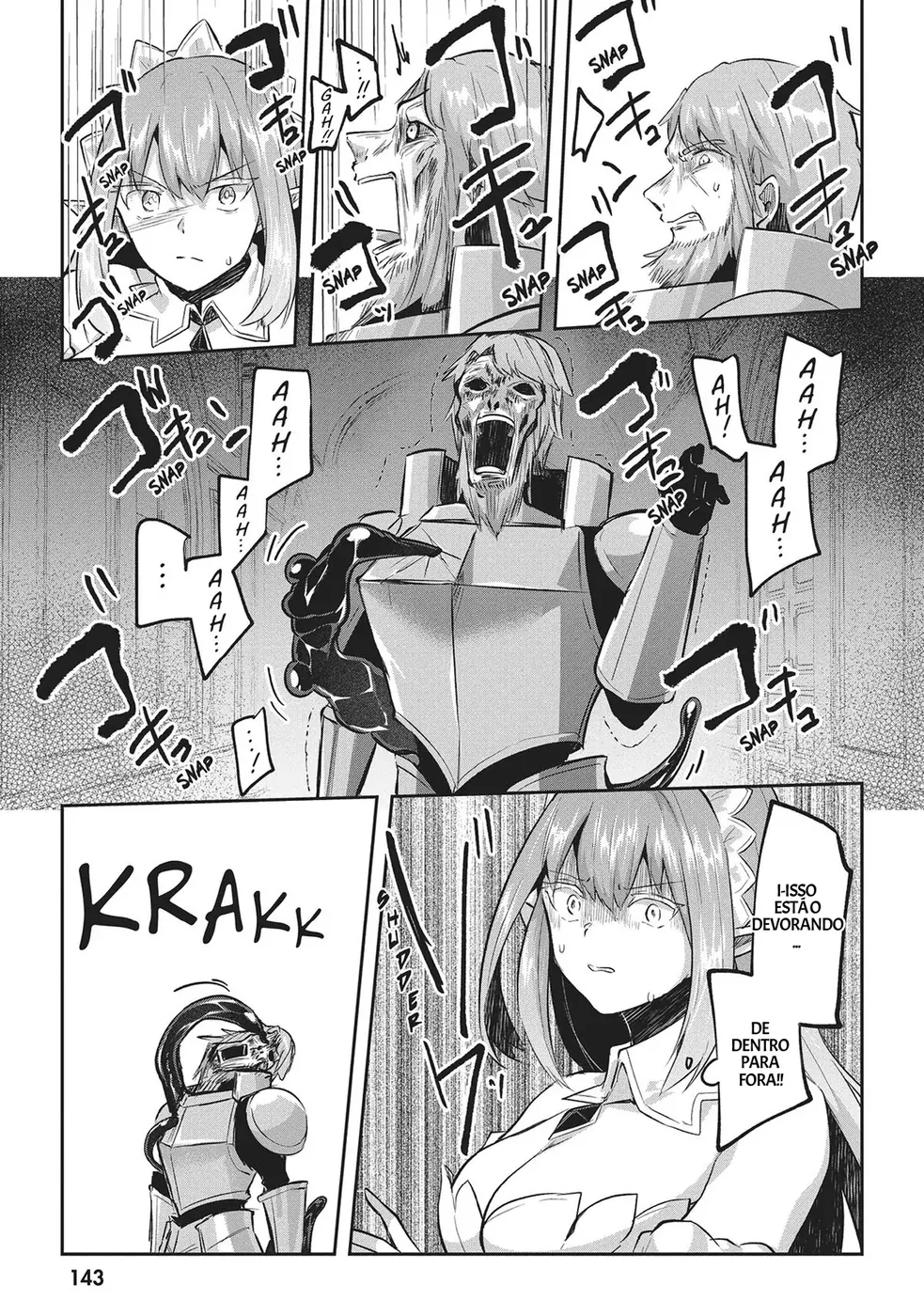 Read Inside the Tentacle Cave BR Manga Online