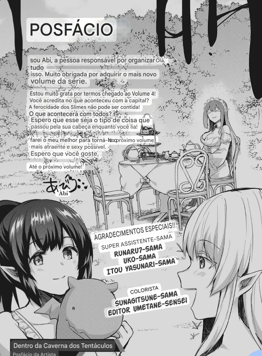 Read Inside the Tentacle Cave BR Manga Online