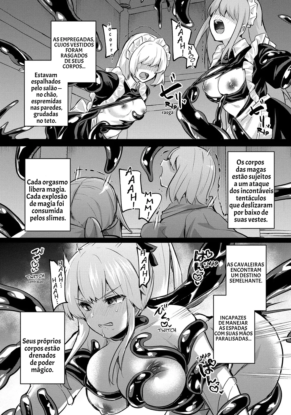 Read Inside the Tentacle Cave BR Manga Online