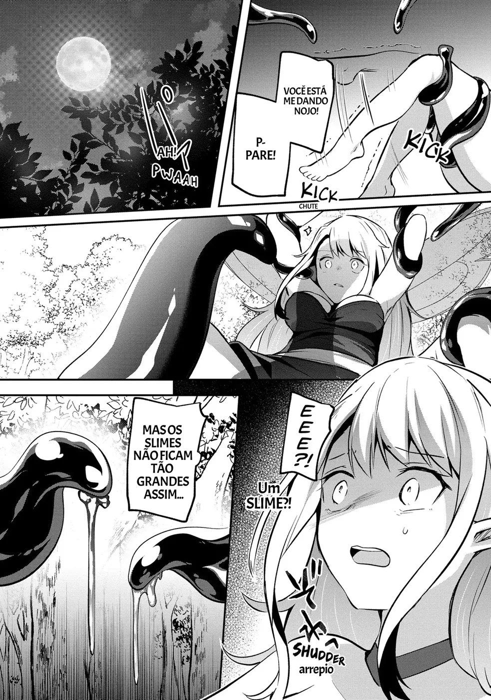 Read Inside the Tentacle Cave BR Manga Online