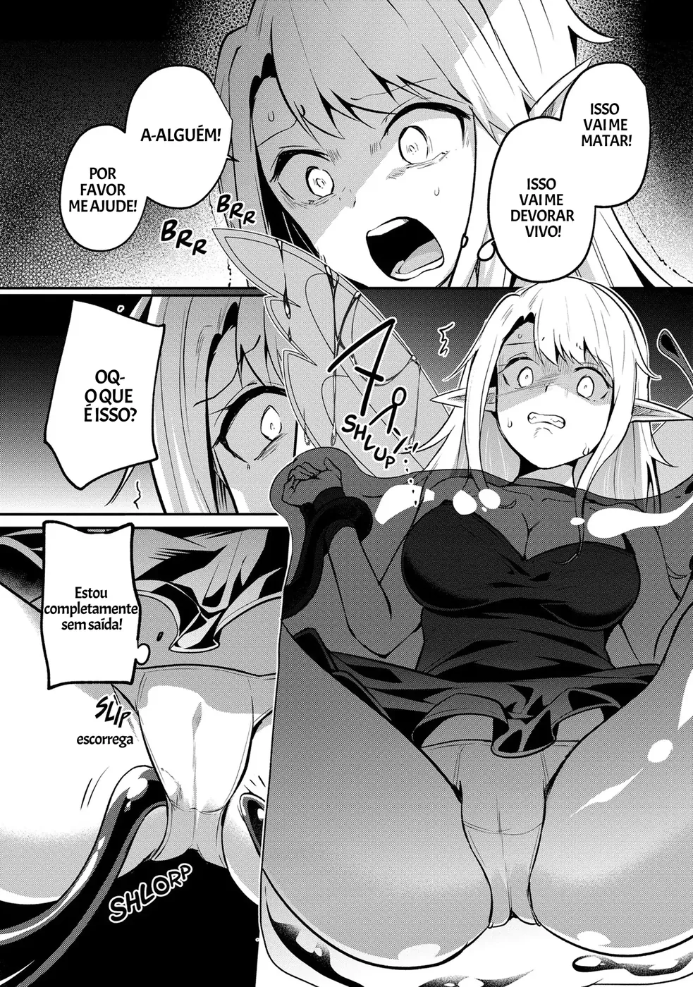 Read Inside the Tentacle Cave BR Manga Online