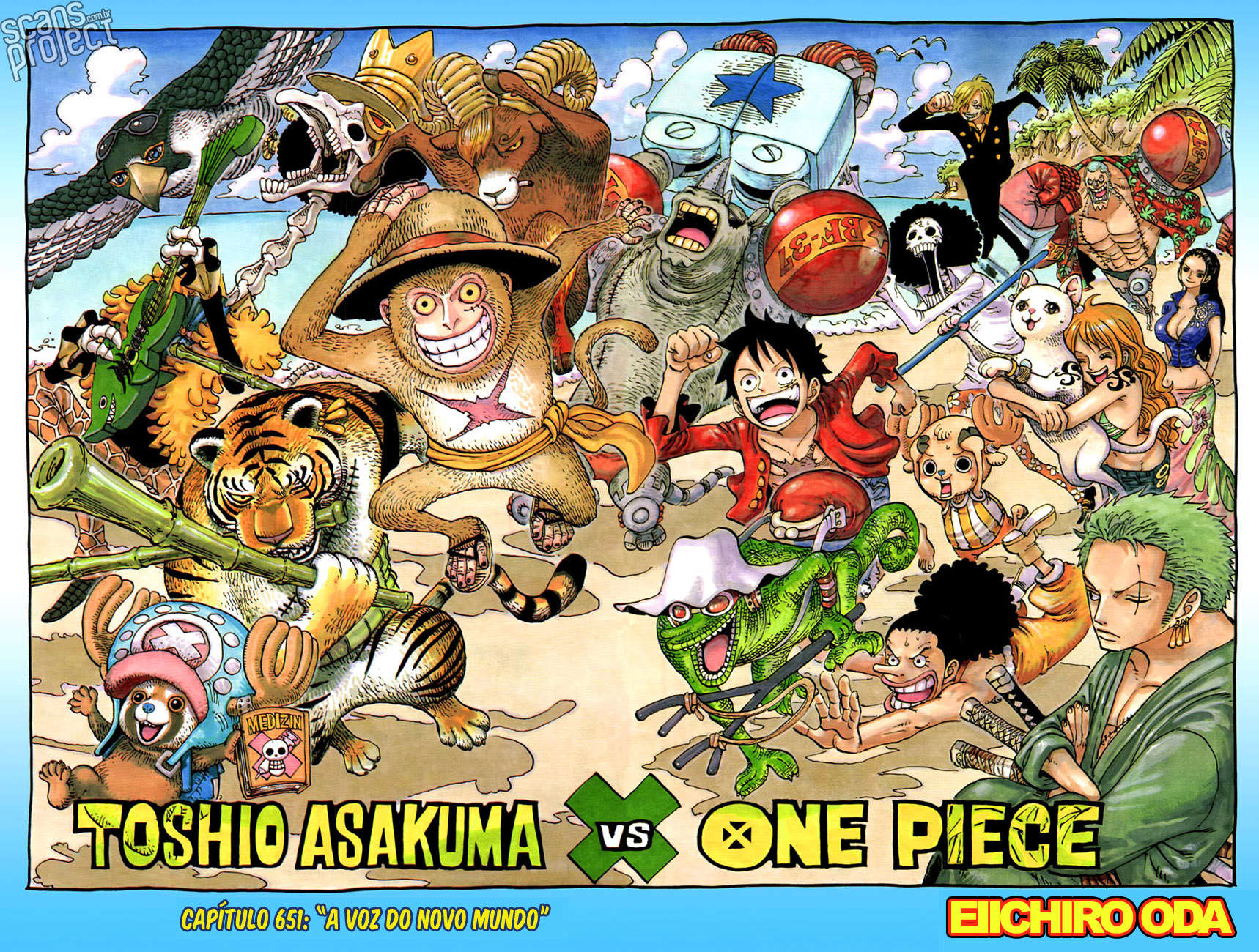 Read One Piece BR Manga Online