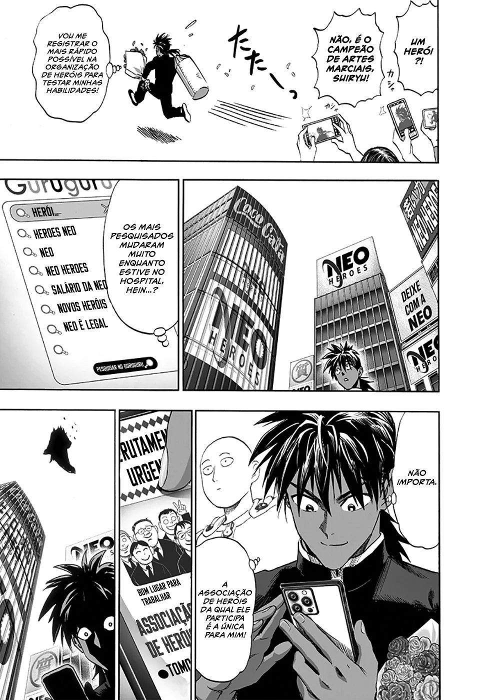 Read One Punch Man BR Manga Online