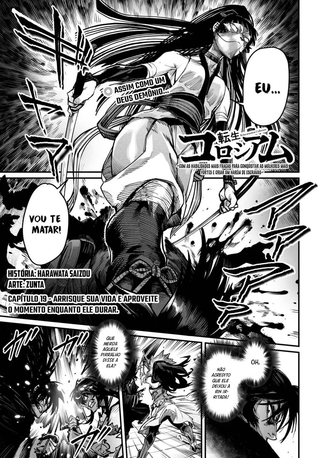 Read Reincarnation Coliseum BR Manga Online