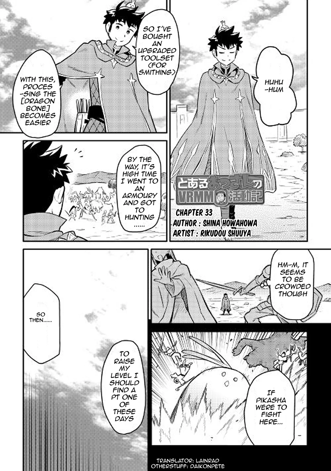Read A Playthrough of a Certain Dude’s VRMMO Life Manga Online