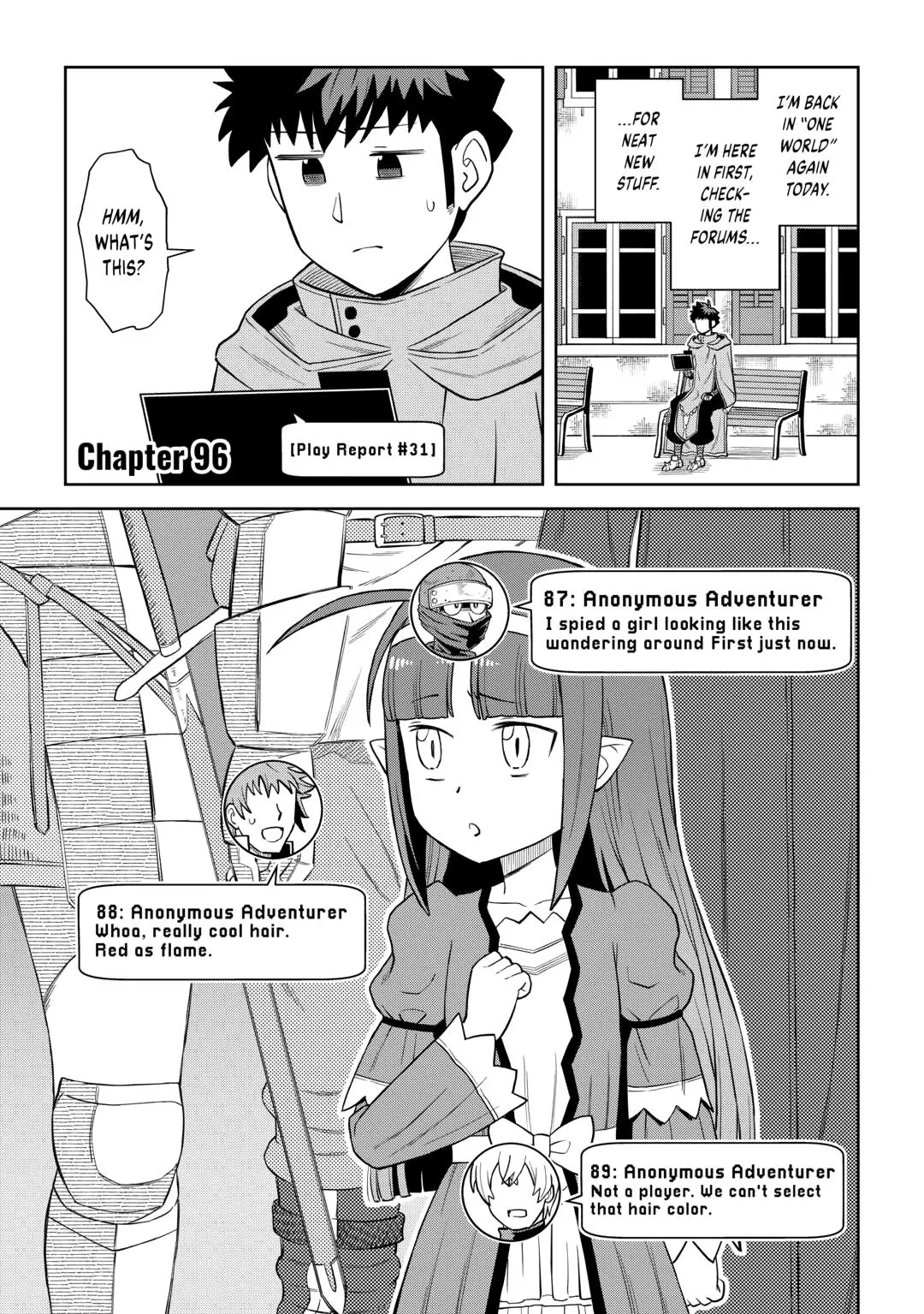 Read A Playthrough of a Certain Dude’s VRMMO Life Manga Online