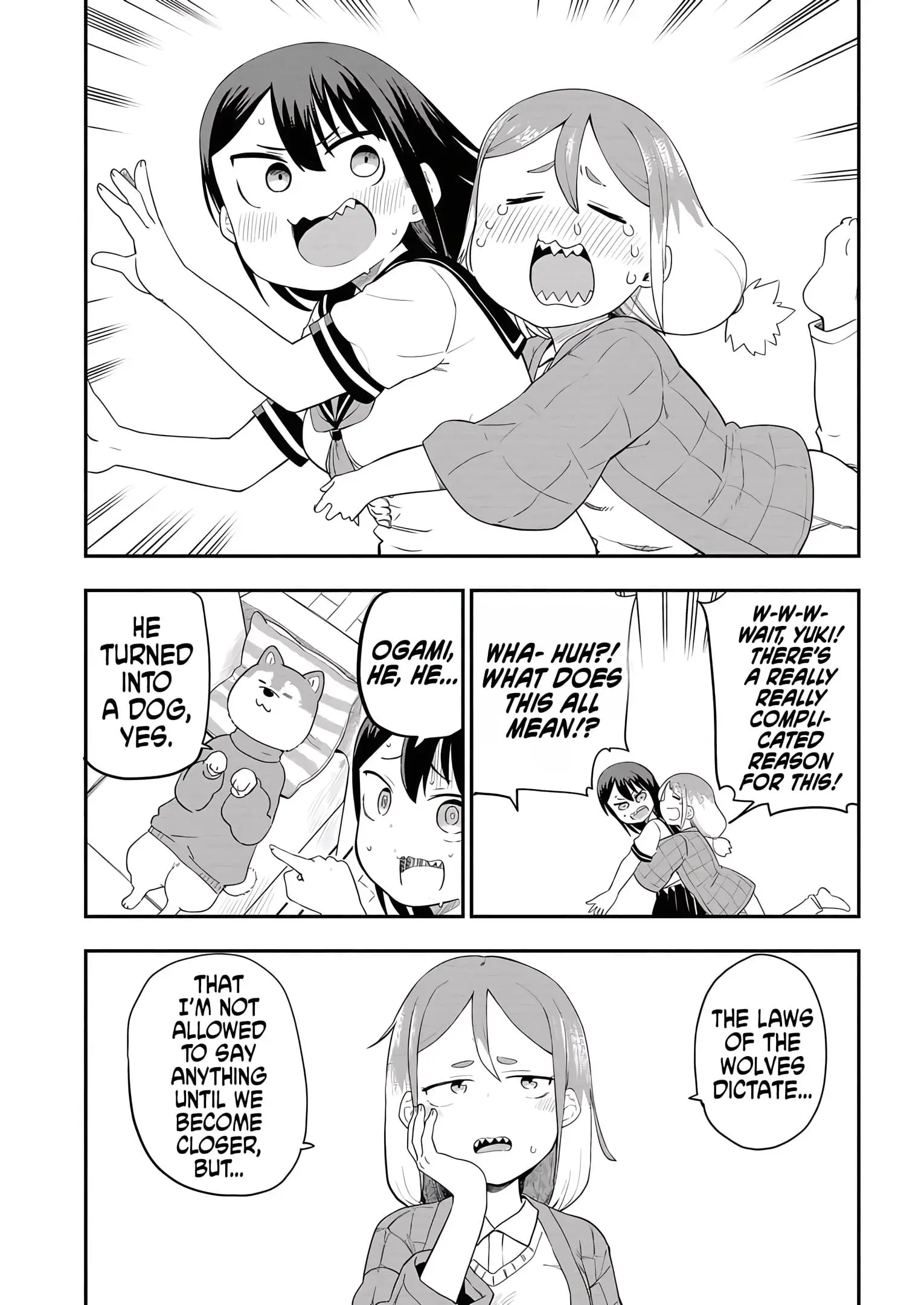 Read A Wolf Cannot Win to Hayakawa Manga Online