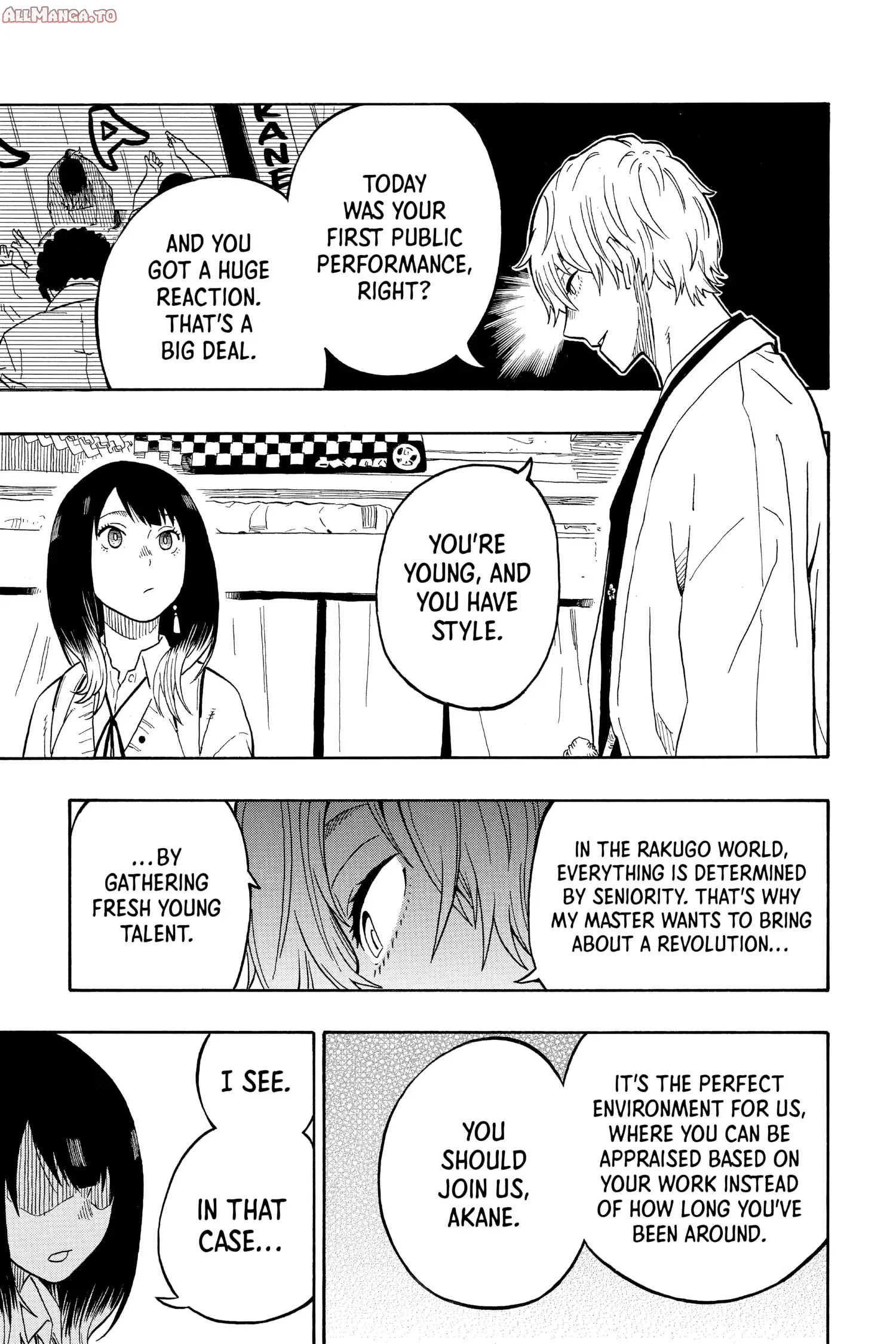 Read Akane banashi Manga Online