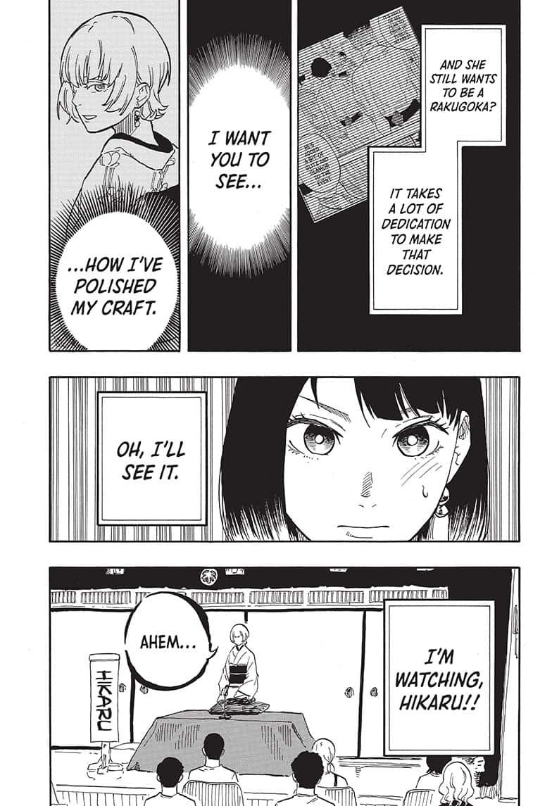 Read Akane banashi Manga Online