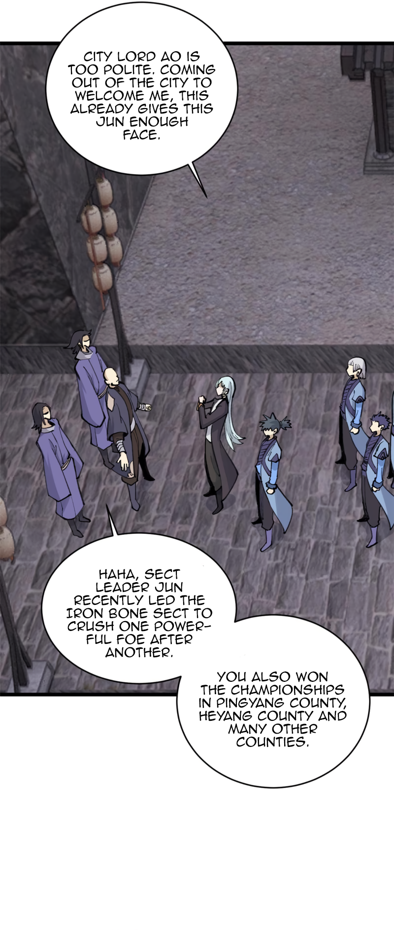 Read All Hail The Sect Leader Manga Online