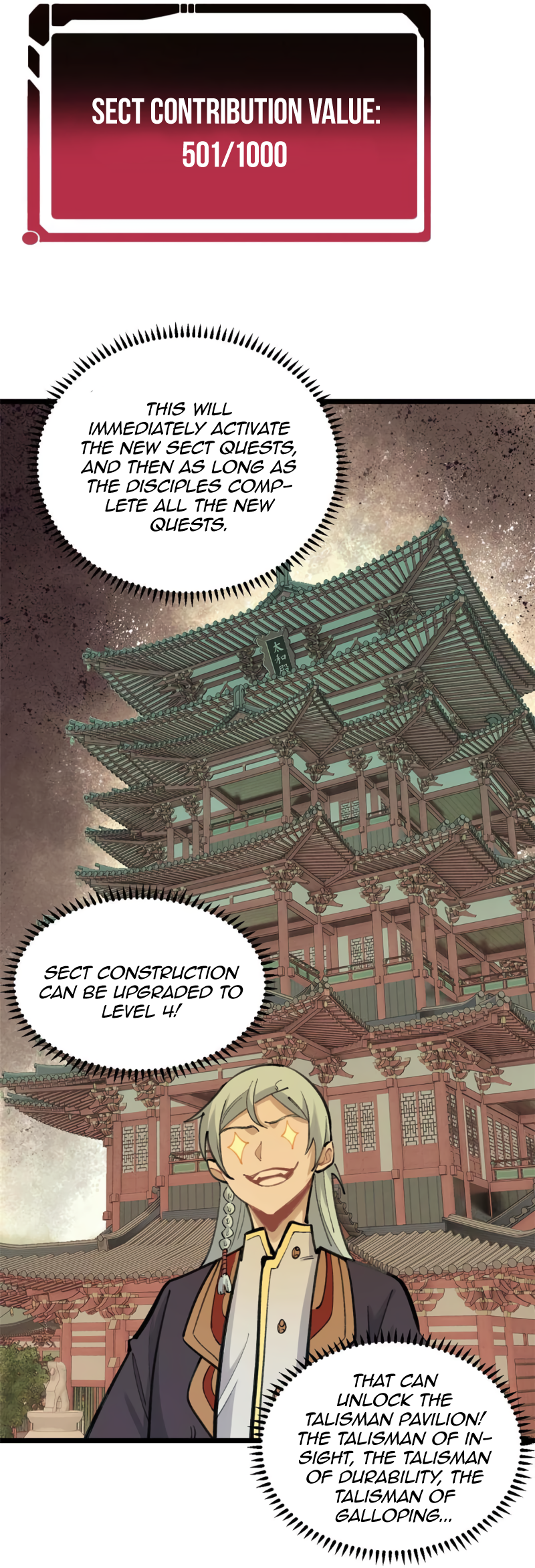 Read All Hail The Sect Leader Manga Online