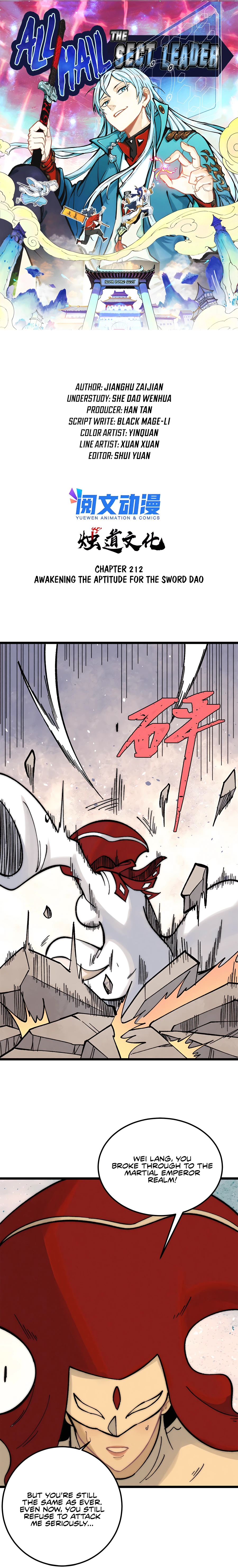 Read All Hail The Sect Leader Manga Online