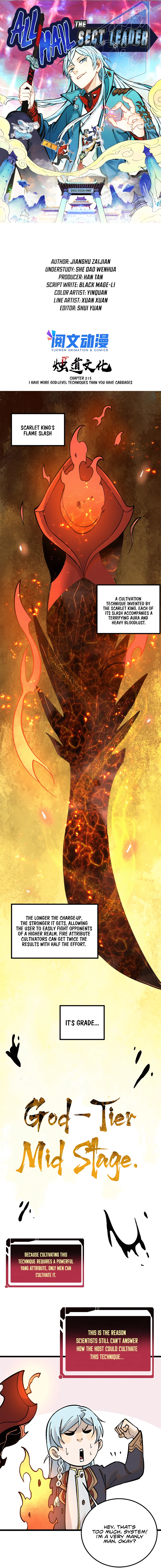 Read All Hail The Sect Leader Manga Online