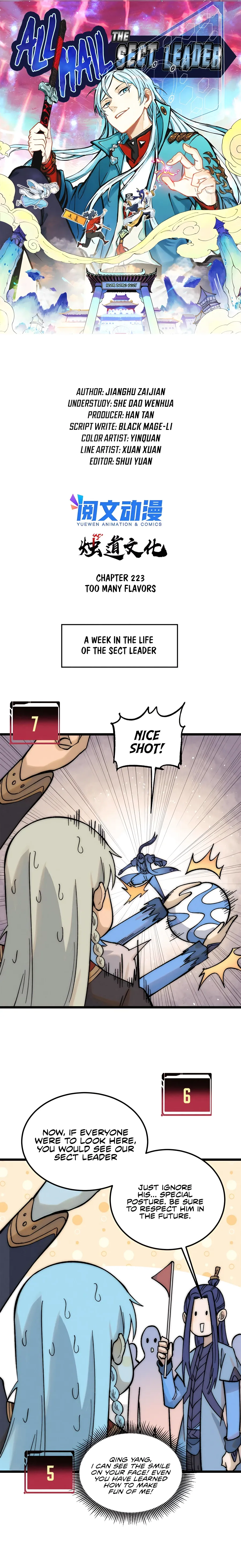 Read All Hail The Sect Leader Manga Online