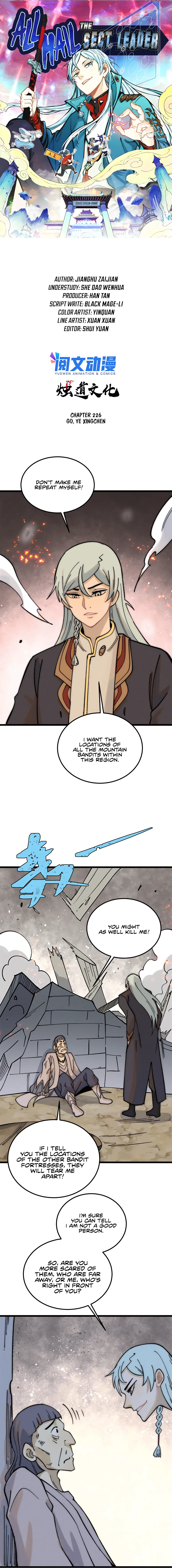 Read All Hail The Sect Leader Manga Online