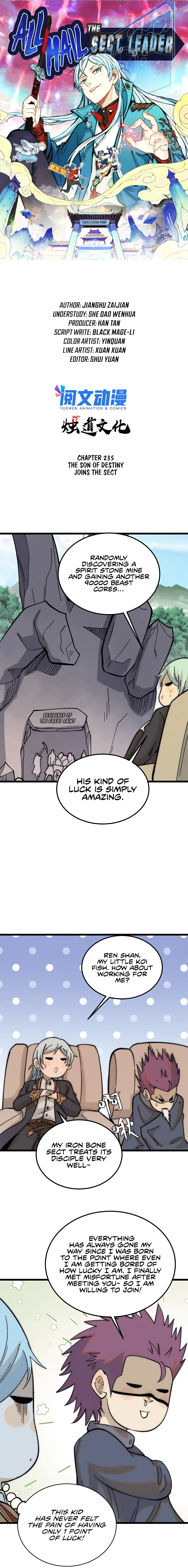 Read All Hail The Sect Leader Manga Online