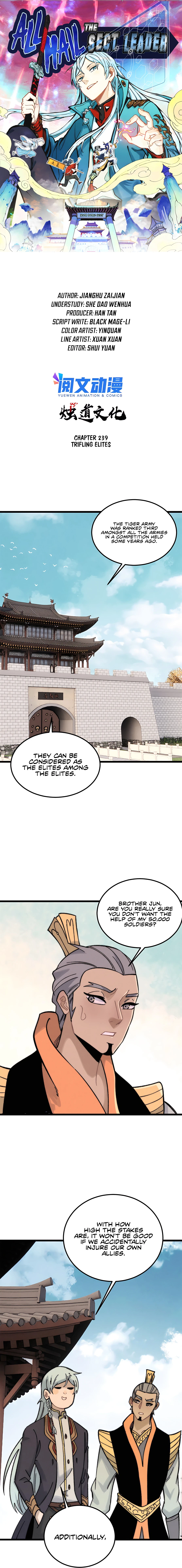 Read All Hail The Sect Leader Manga Online