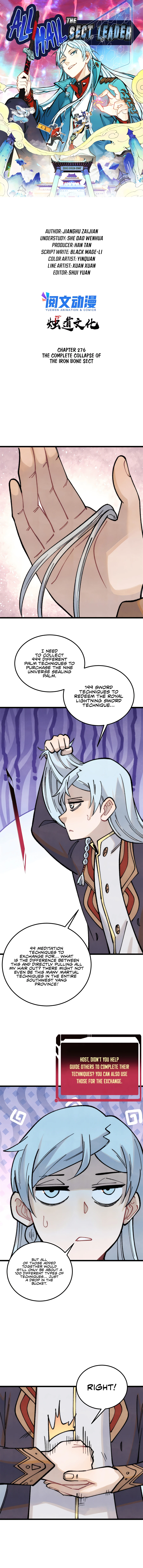 Read All Hail The Sect Leader Manga Online